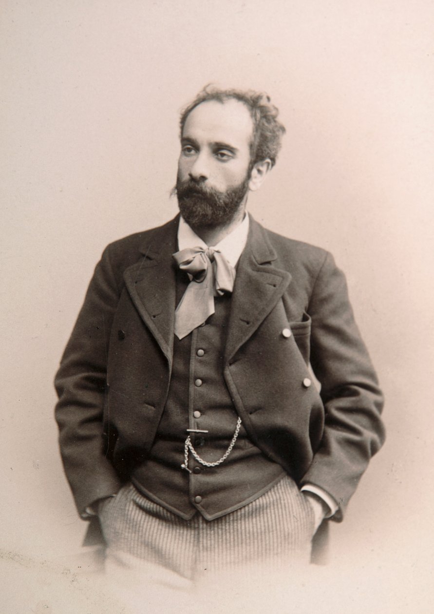 Isaak Levitan, ruský umělec, 1880-c1890 od Unbekannt
