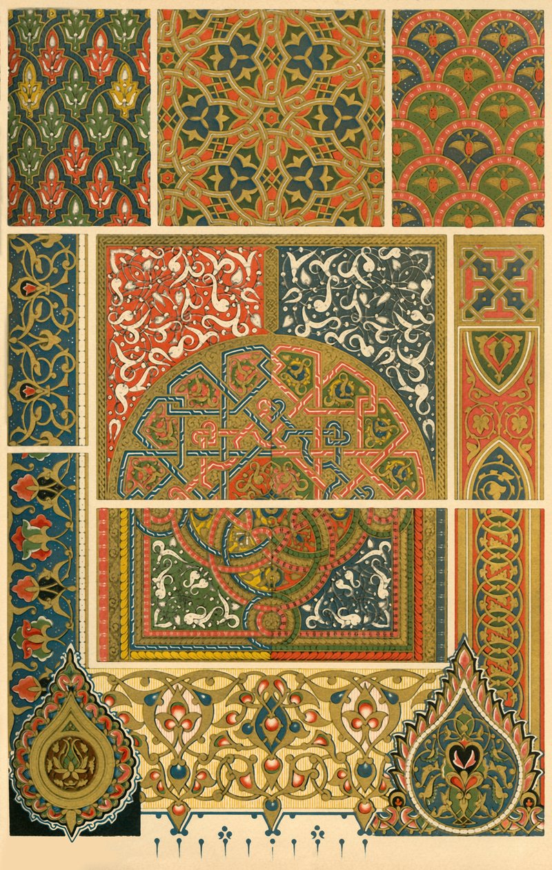 Islámské iluminované rukopisy, 1898. od Unbekannt