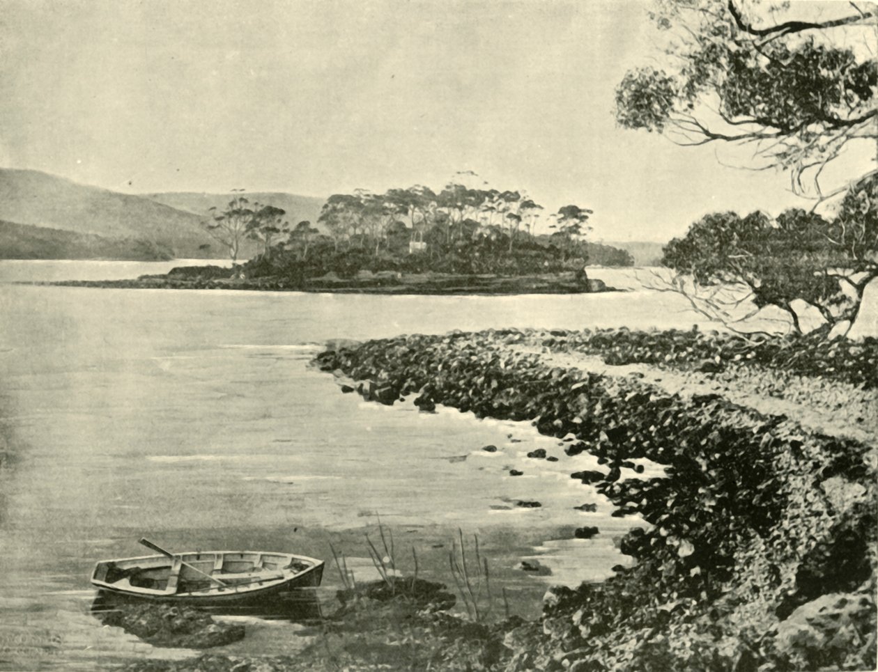 Isle of the Dead, Port Arthur, 1901. od Unbekannt