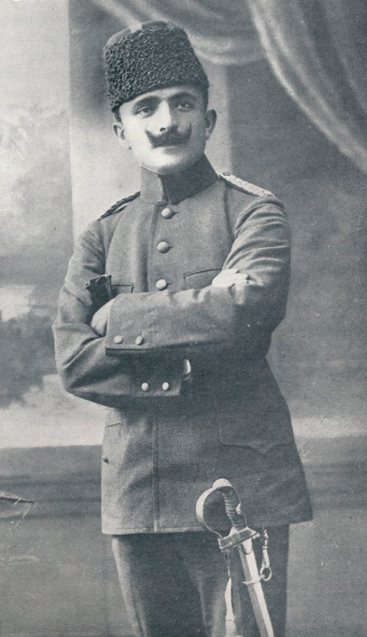 Ismail Envův paša Envův paša 181-1922, osmanský vojenský důstojník, 1914 od Unbekannt