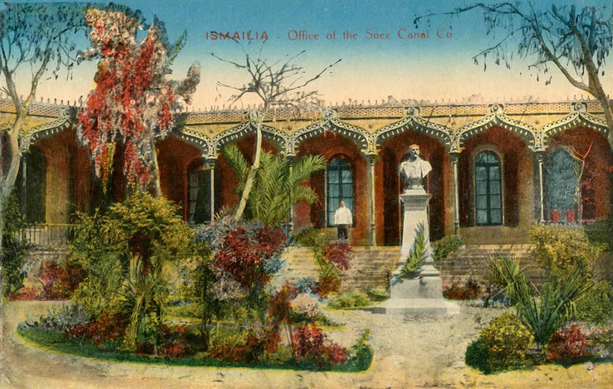 Ismailia - Office of the Suez Canal Co., c1918-c1939. od Unbekannt
