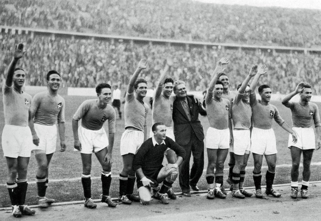 Italská fotbalová reprezentace, olympijské hry v Berlíně, 1936 od Unbekannt