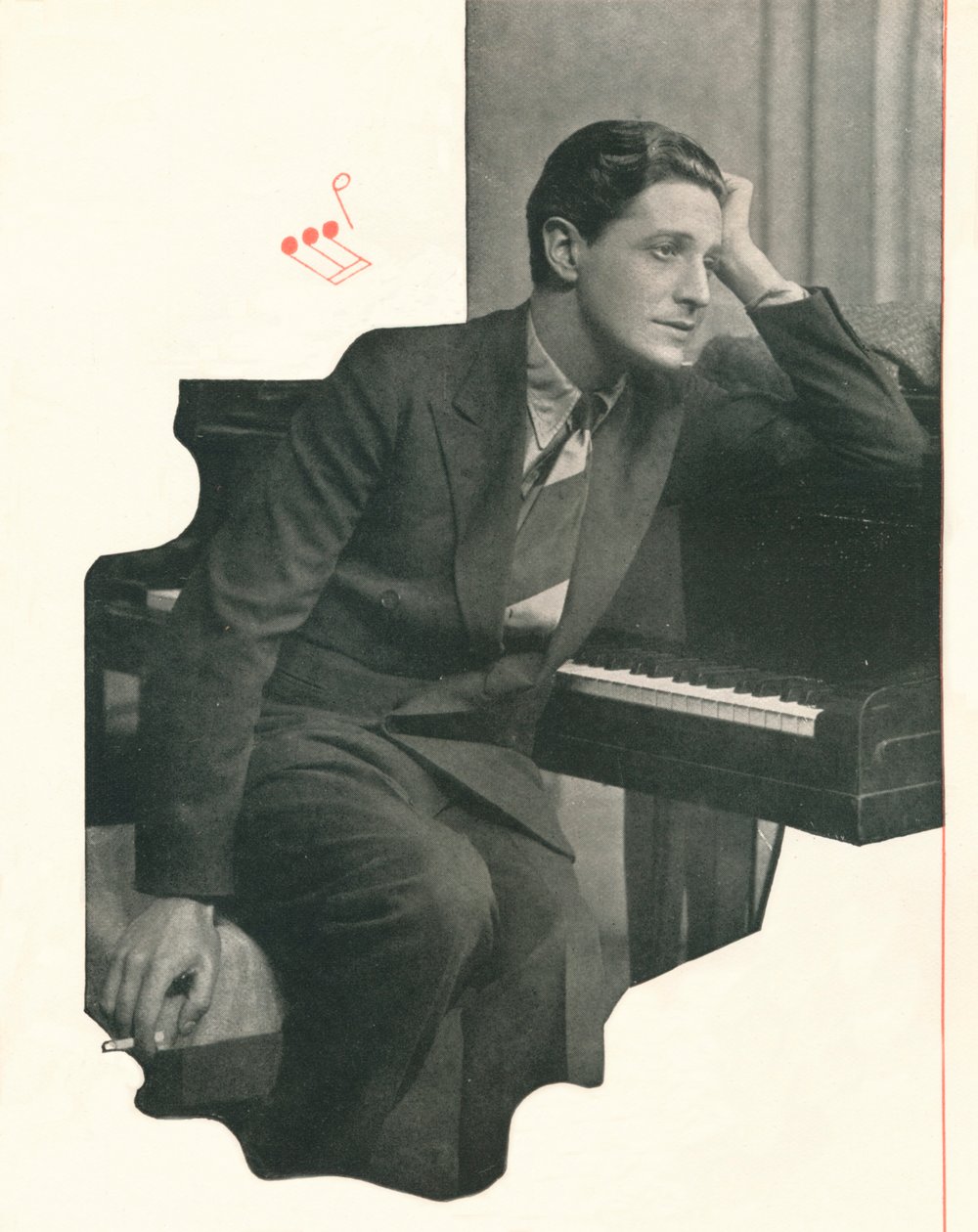 Ivor Novello se přiznává: Složení partitury mi trvá dlouho, ale zabere to jen dvě kabiny od Unbekannt