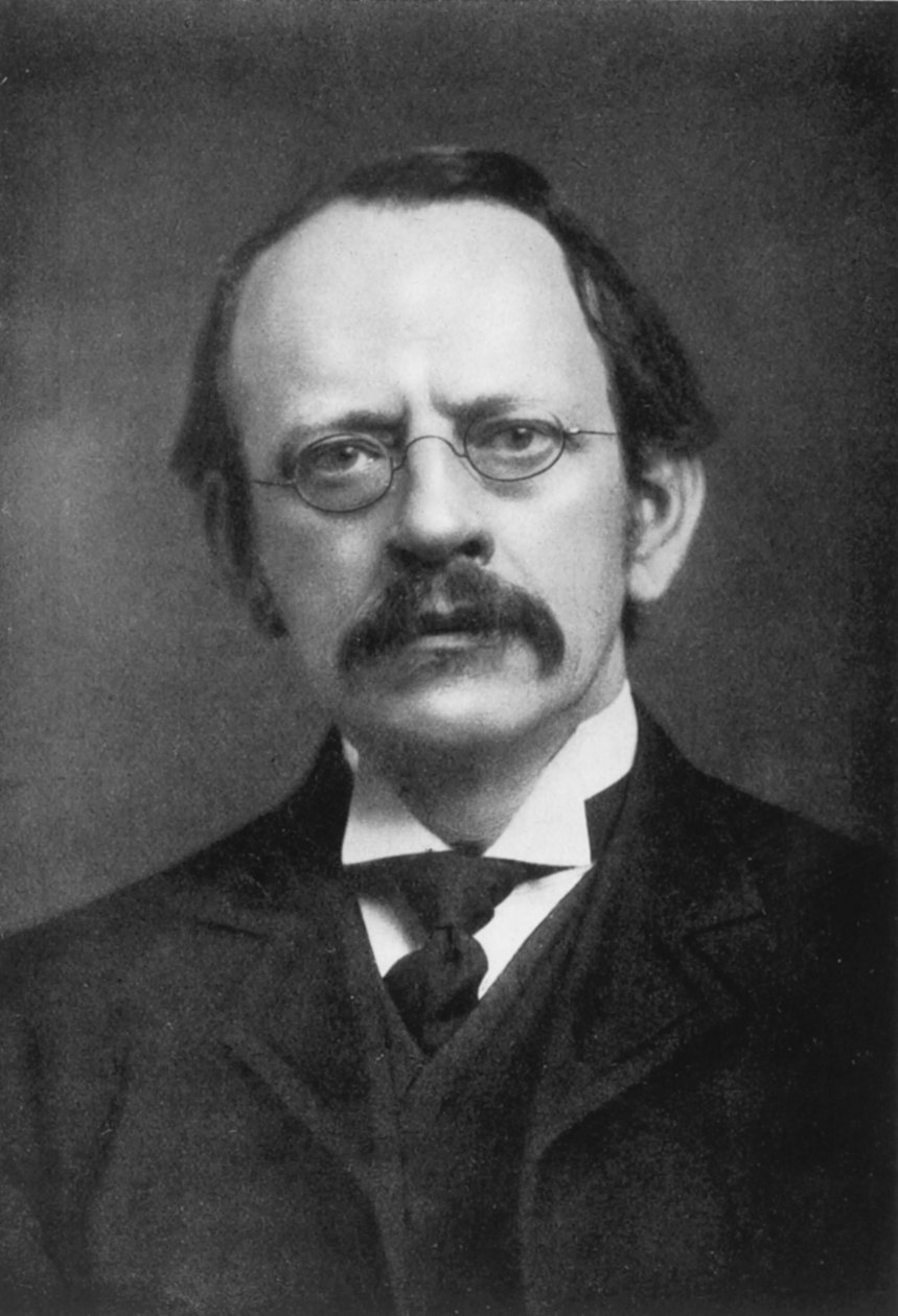 JJ Thomson, britský fyzik, c1896-c1915 od Unbekannt
