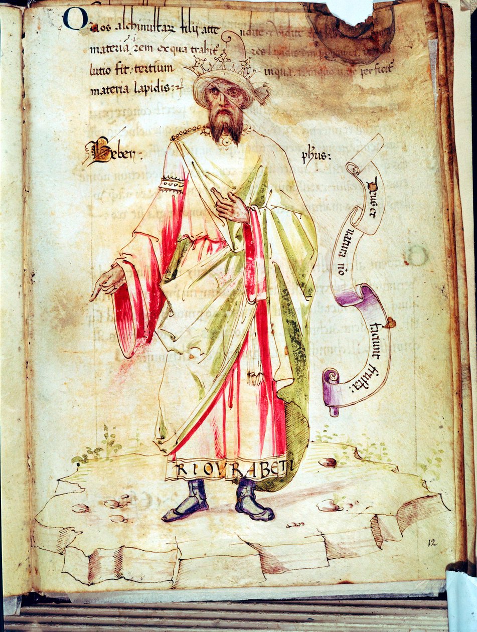 Jabir Ibn Hayyan, Abu Musa , arabský chemik a alchymista od Unbekannt