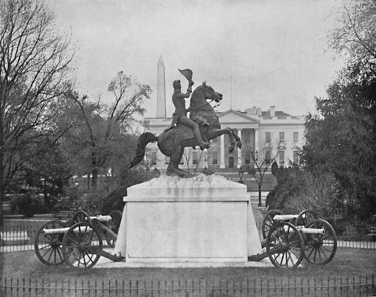 Jacksonova socha, Lafayette Square, Washington, DC, c1897. od Unbekannt