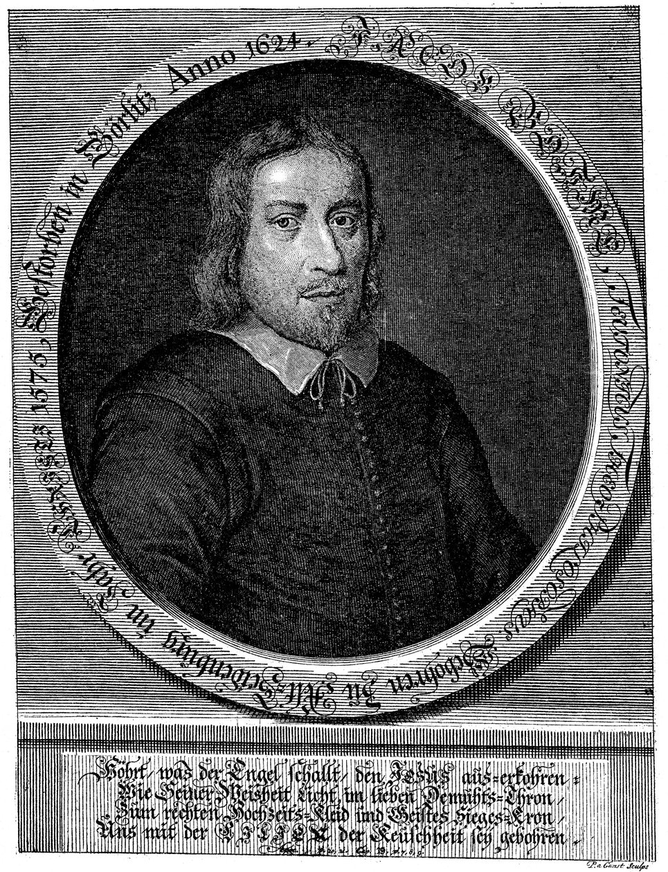 Jacob Boehme , německý teosof, mystik a alchymista od Unbekannt