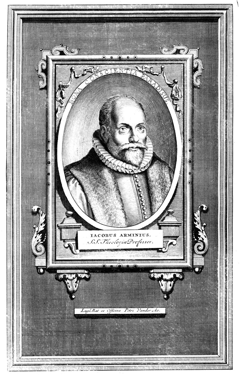 Jacobus Arminius , holandský teolog a profesor teologie na univerzitě v Leidenu od Unbekannt