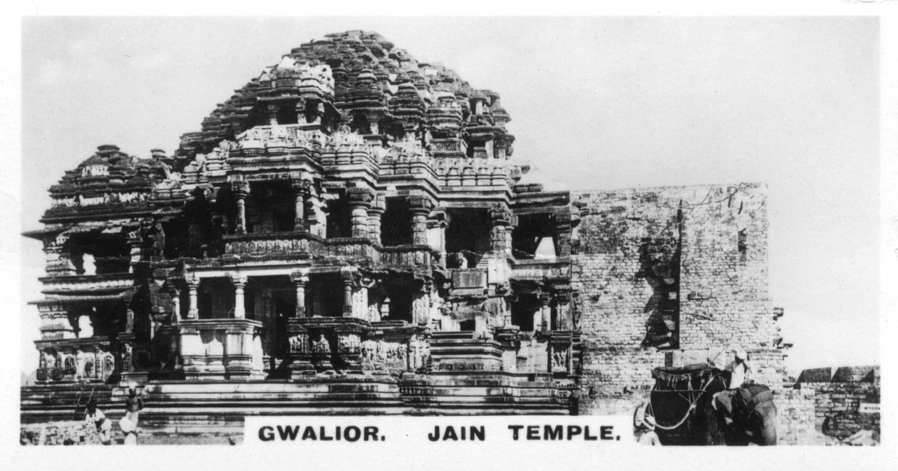 Chrám Jain, Gwalior, Indie, c1925 od Unbekannt