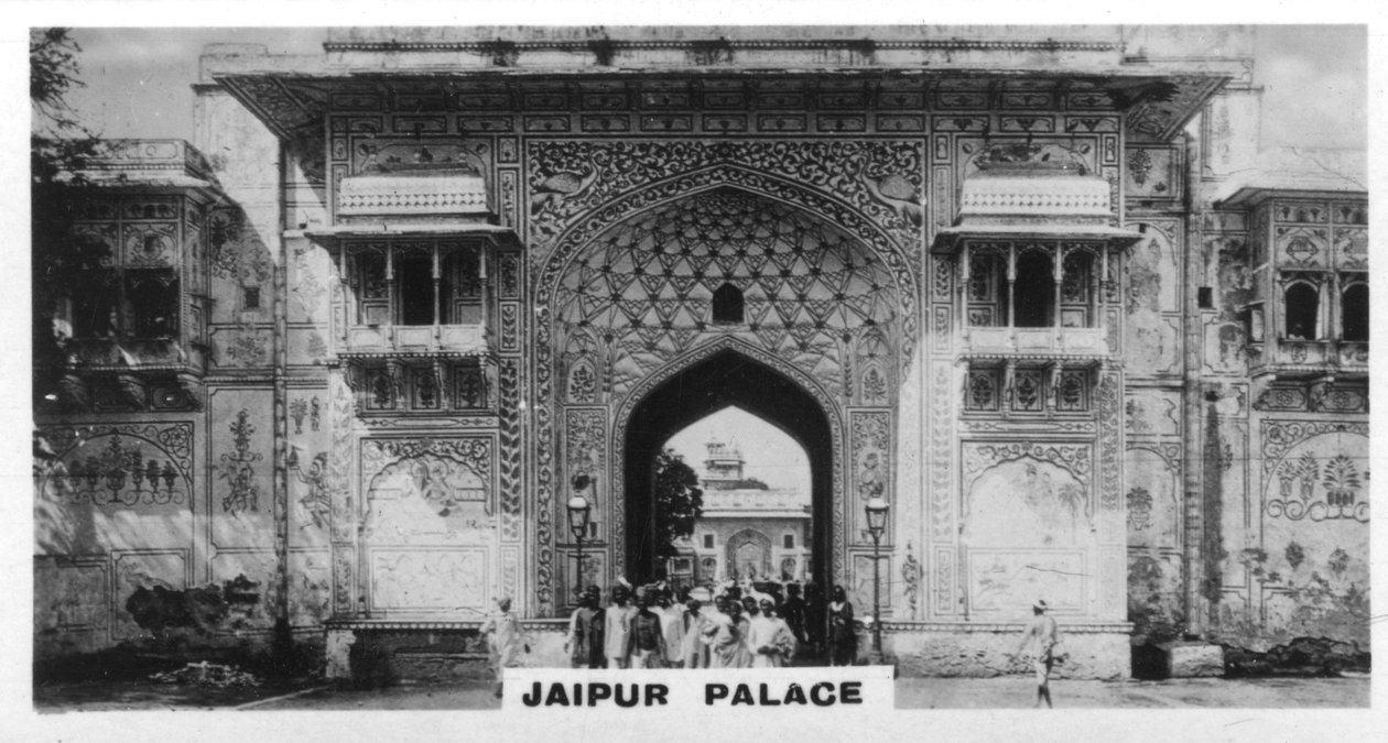 Palác Jaipur, Indie, c1925 od Unbekannt