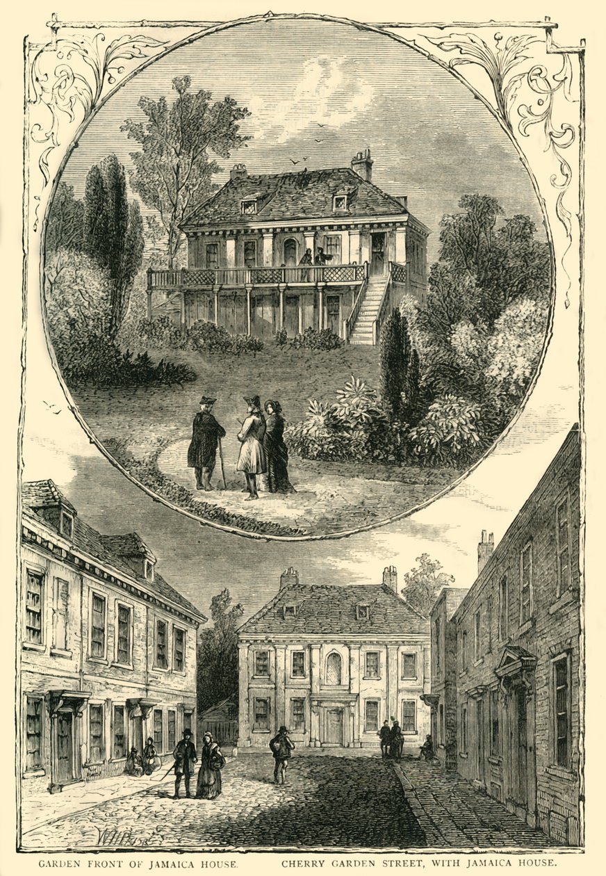 Jamaica House, 1826, c1878. od Unbekannt