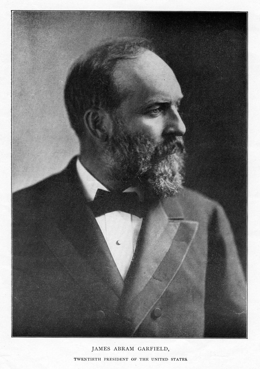 James Abram Garfield, 20. prezident Spojených států, c1881 od Unbekannt