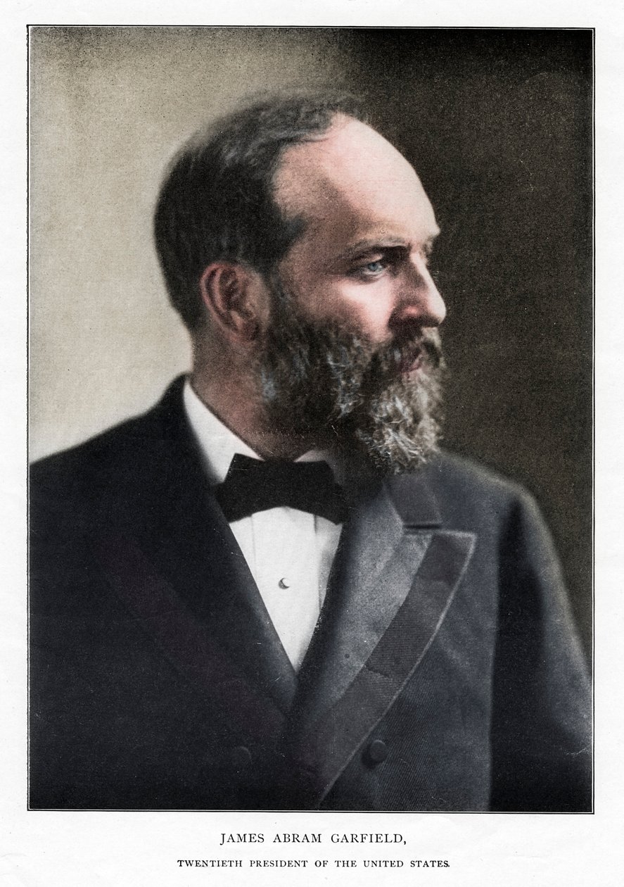 James Abram Garfield, 20. prezident Spojených států, c1881 od Unbekannt