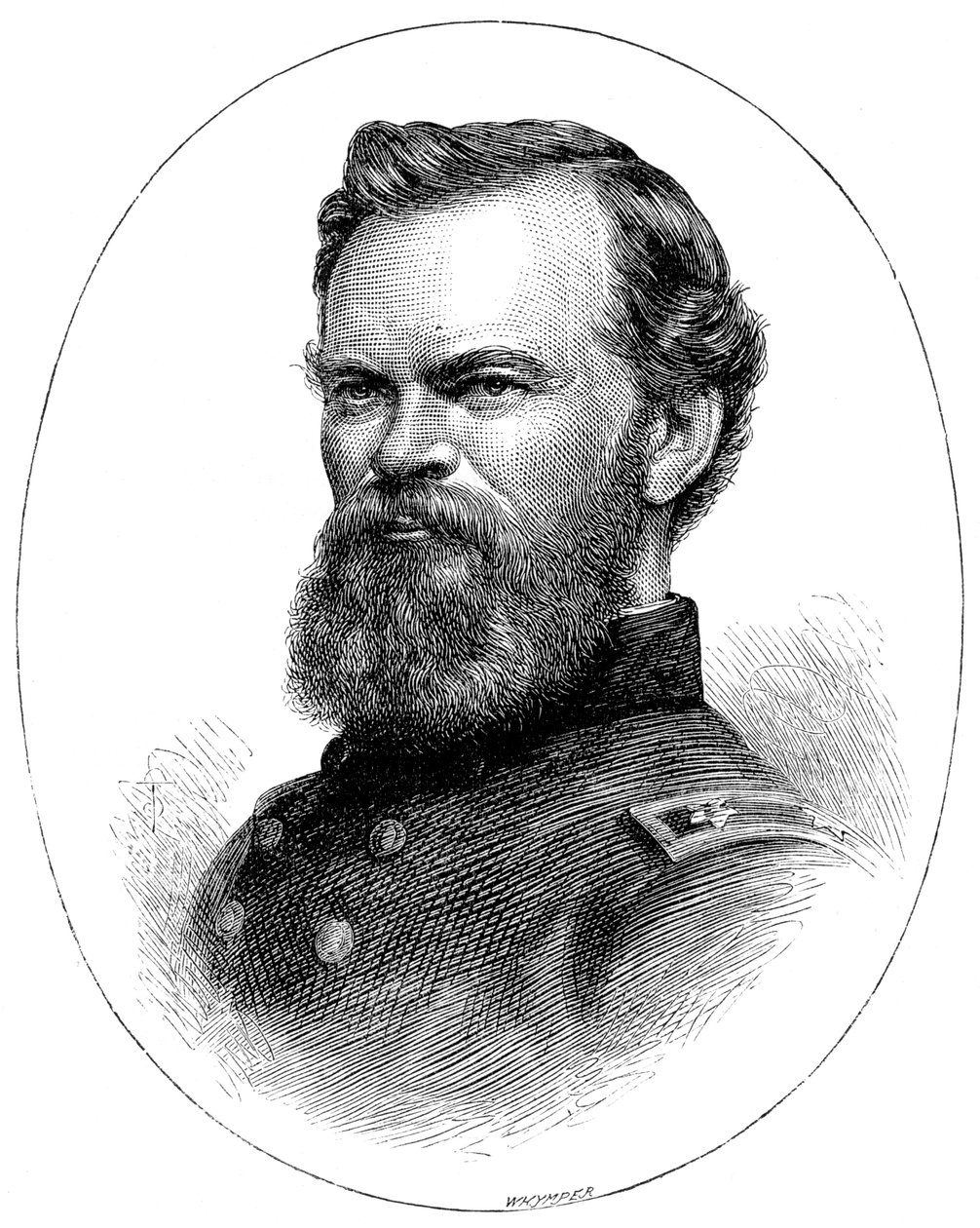 James B McPherson, unijní generál americké občanské války, c1880 od Unbekannt