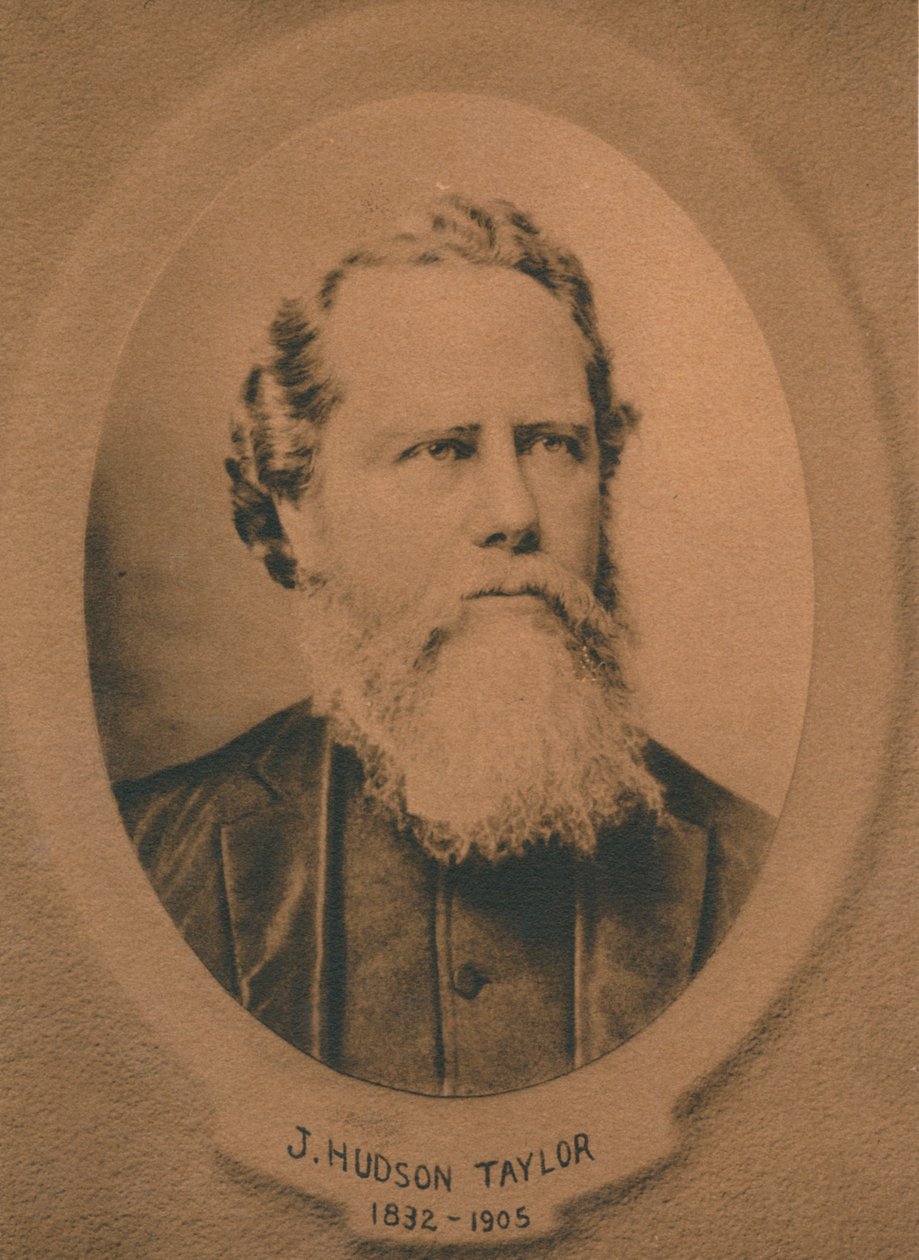 James Hudson Taylor 1832-1905, britský protestantský křesťanský misionář do Číny, c1910 od Unbekannt
