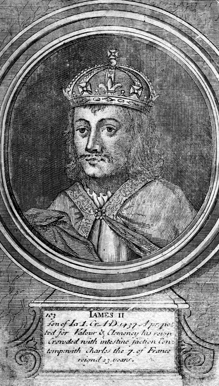 Skotský Jakub II od Unbekannt