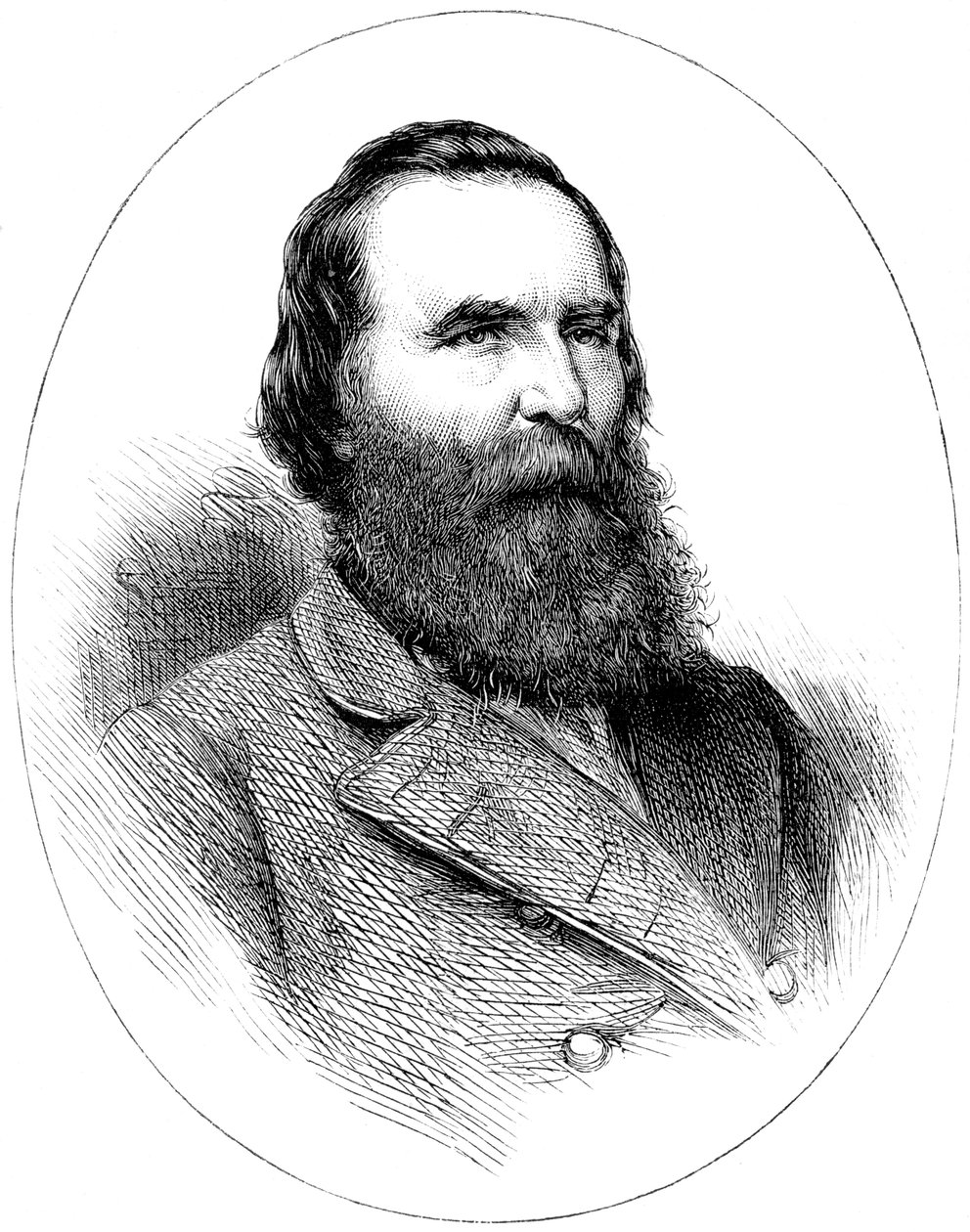 James Longstreet, generál Konfederace americké občanské války, c1880 od Unbekannt