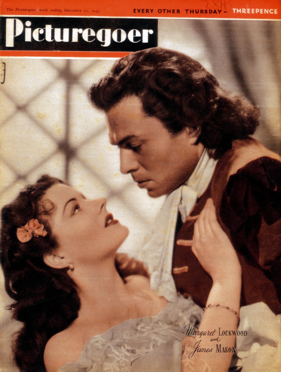 James Mason 1909-1984 a Margaret Lockwood 1916-1990, herci, 1945 od Unbekannt