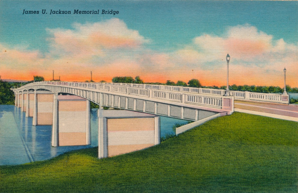 James U. Jackson Memorial Bridge, Augusta, Georgia, 1943 od Unbekannt