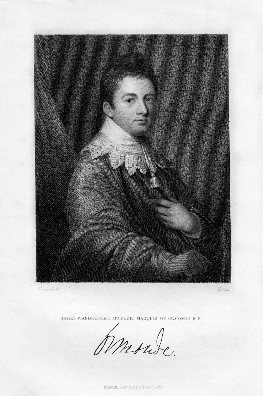 James Wandesford Butler, markýz z Ormonde, 1830 od Unbekannt