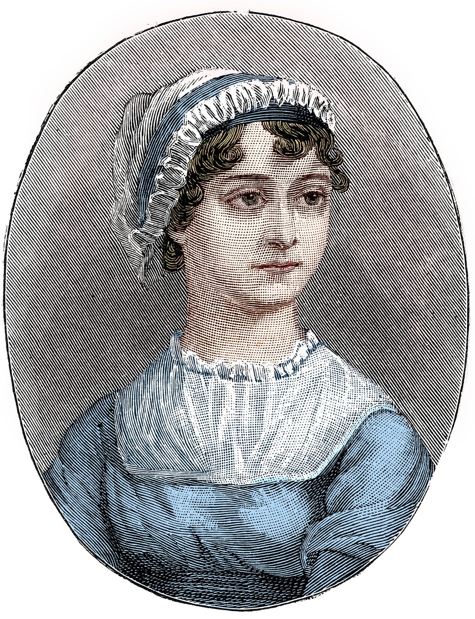 Jane Austen 1775-1817, anglická spisovatelka od Unbekannt