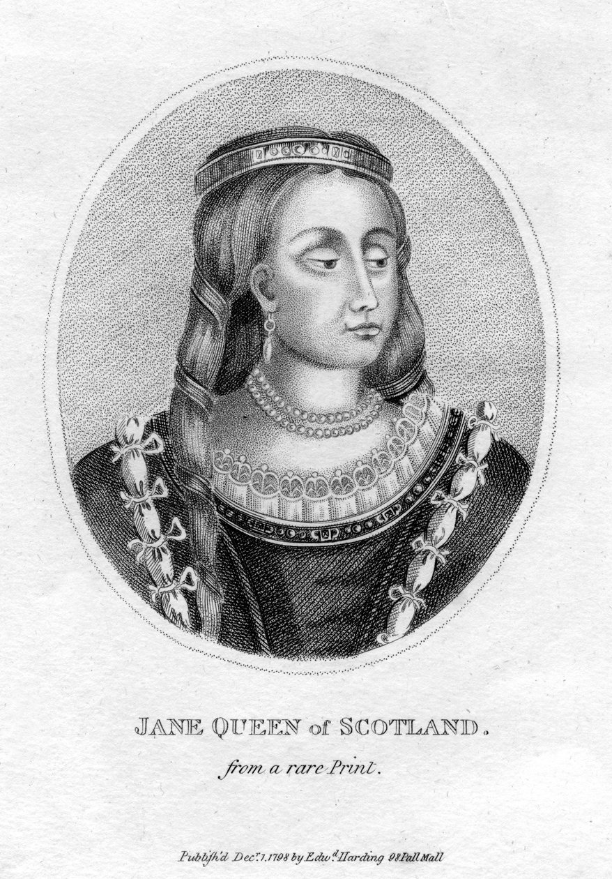 Jane Queen of Scotland, 1798 od Unbekannt