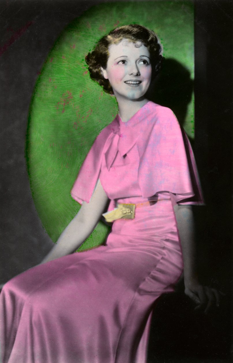 Janet Gaynor 1906-1984, americká herečka, 20. století od Unbekannt