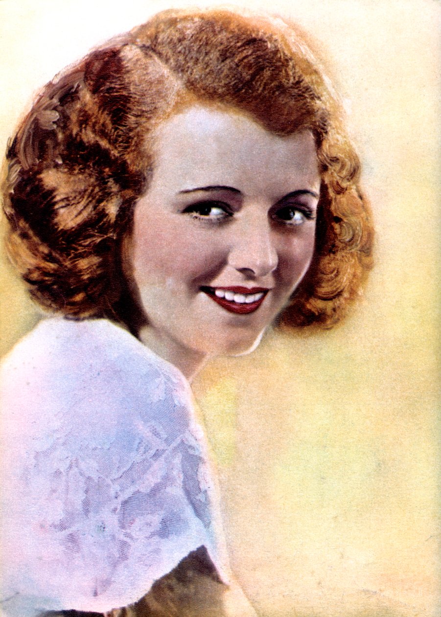 Janet Gaynor , americká herečka, 1934-1935 od Unbekannt