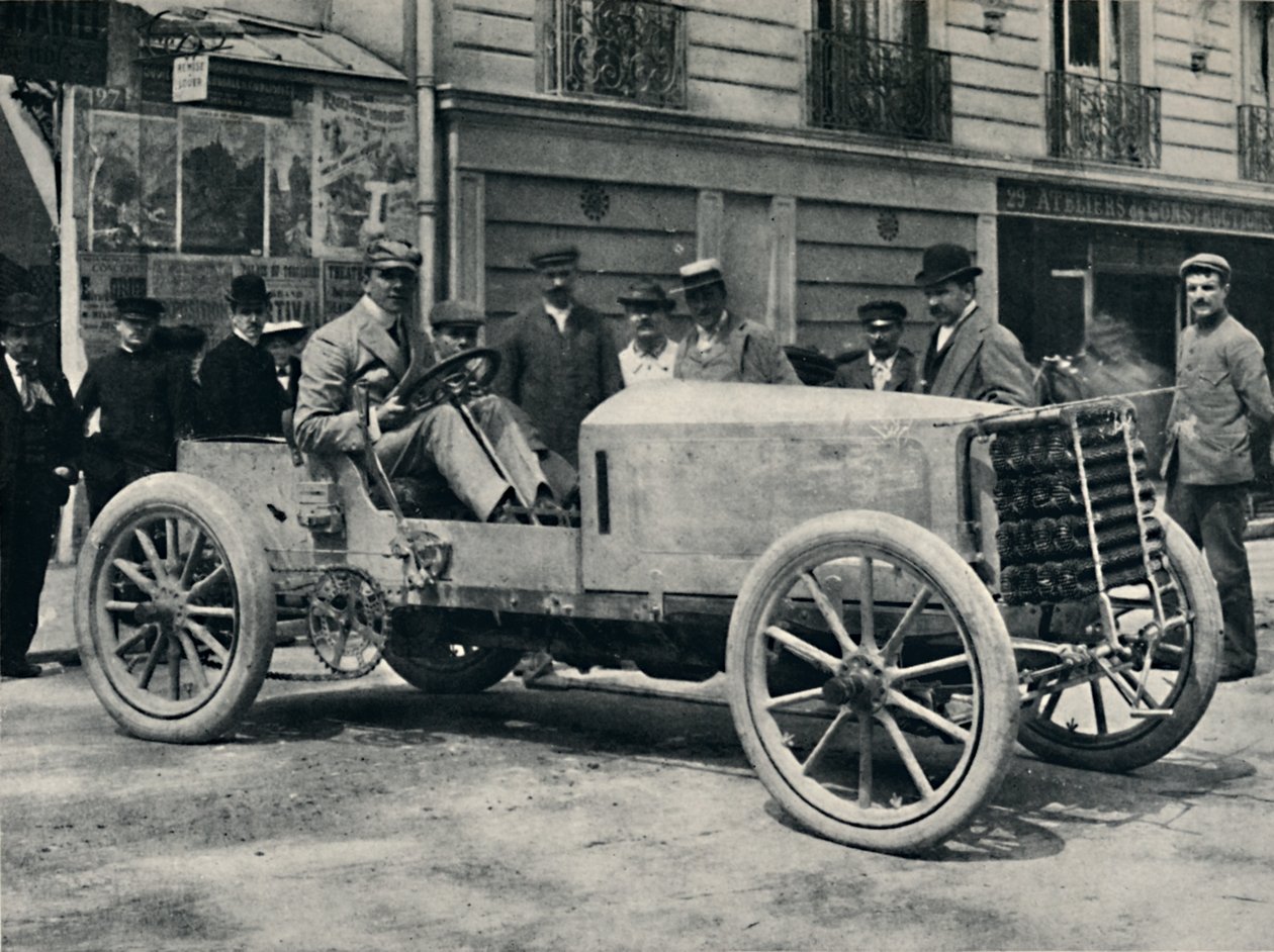 Jarrott před začátkem Race of Death, 1937 od Unbekannt