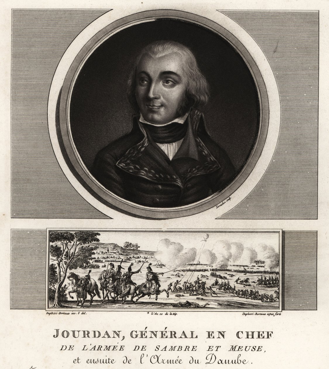 Jean-Baptiste Jourdan, vrchní generál armády Sambre a Meuse od Unbekannt