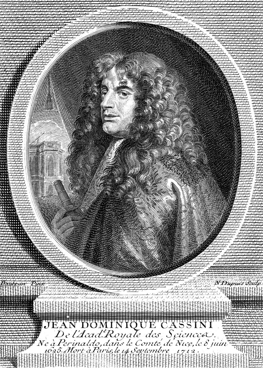 Jean-Dominique Cassini, francouzský astronom italského původu, 1777 od Unbekannt