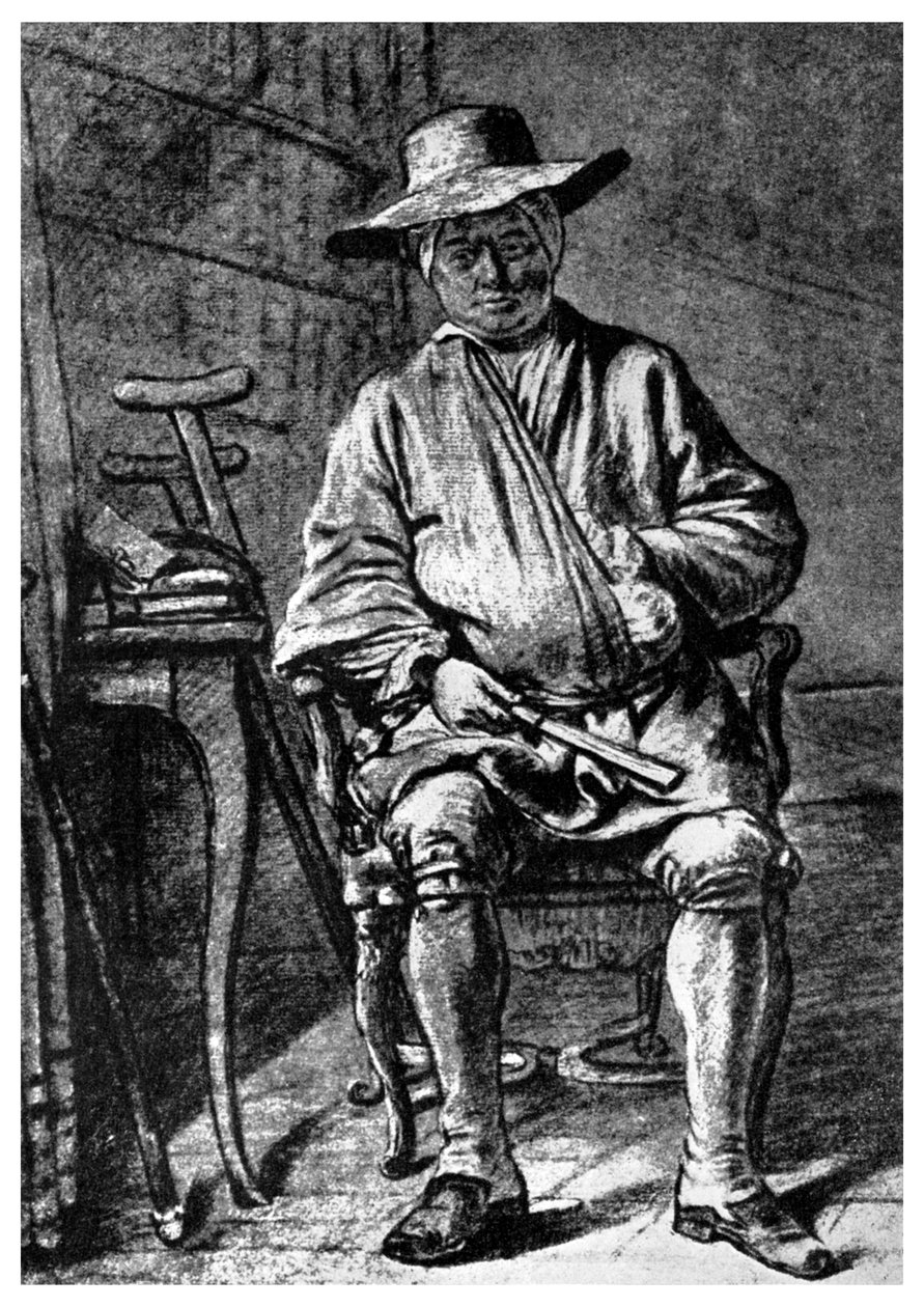 Jean-Simeon Chardin, francouzský umělec, 18. století 1956 od Unbekannt