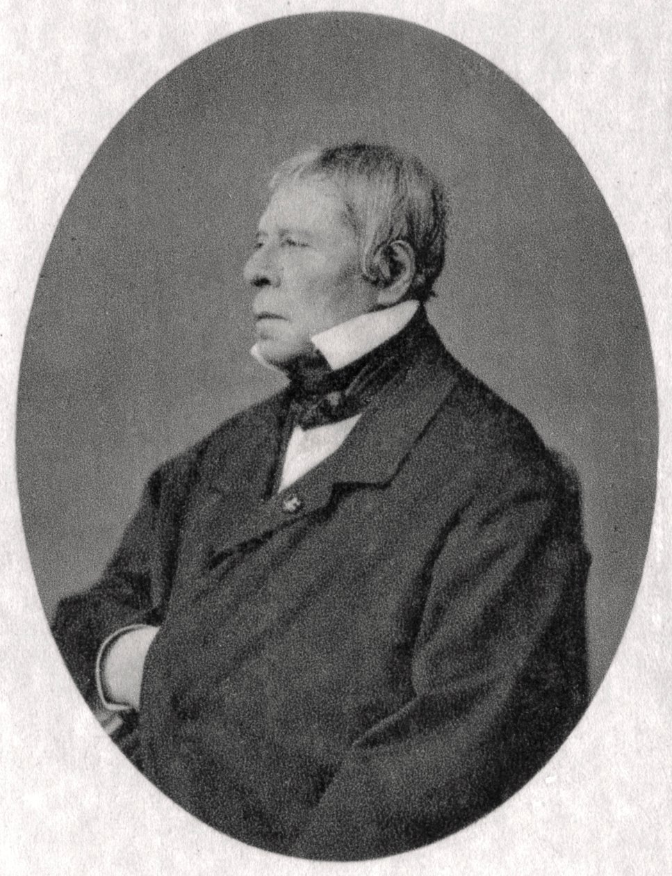 Jean Auguste Dominique Ingres, francouzský neoklasicistní umělec, 1841 od Unbekannt