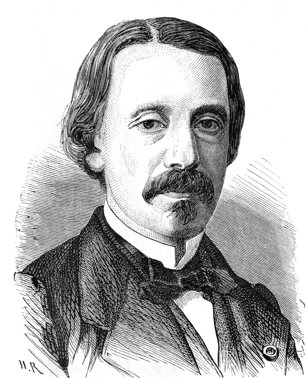 Jean Bernard Leon Foucault 1819-1868, francouzský fyzik, 19. století od Unbekannt