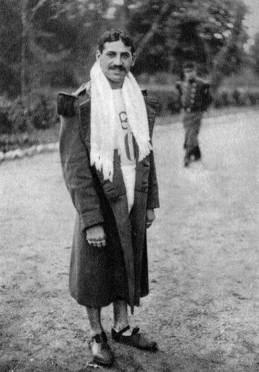 Jean Bouin , francouzský voják a sportovec, 1912 od Unbekannt