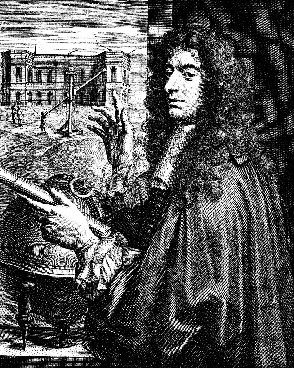 Jean Dominique Cassini 1625-1712, francouzský astronom italského původu od Unbekannt