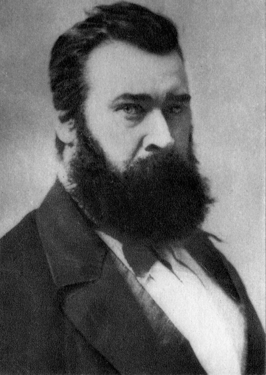 Jean Francois Millet , francouzský umělec, 1858 od Unbekannt