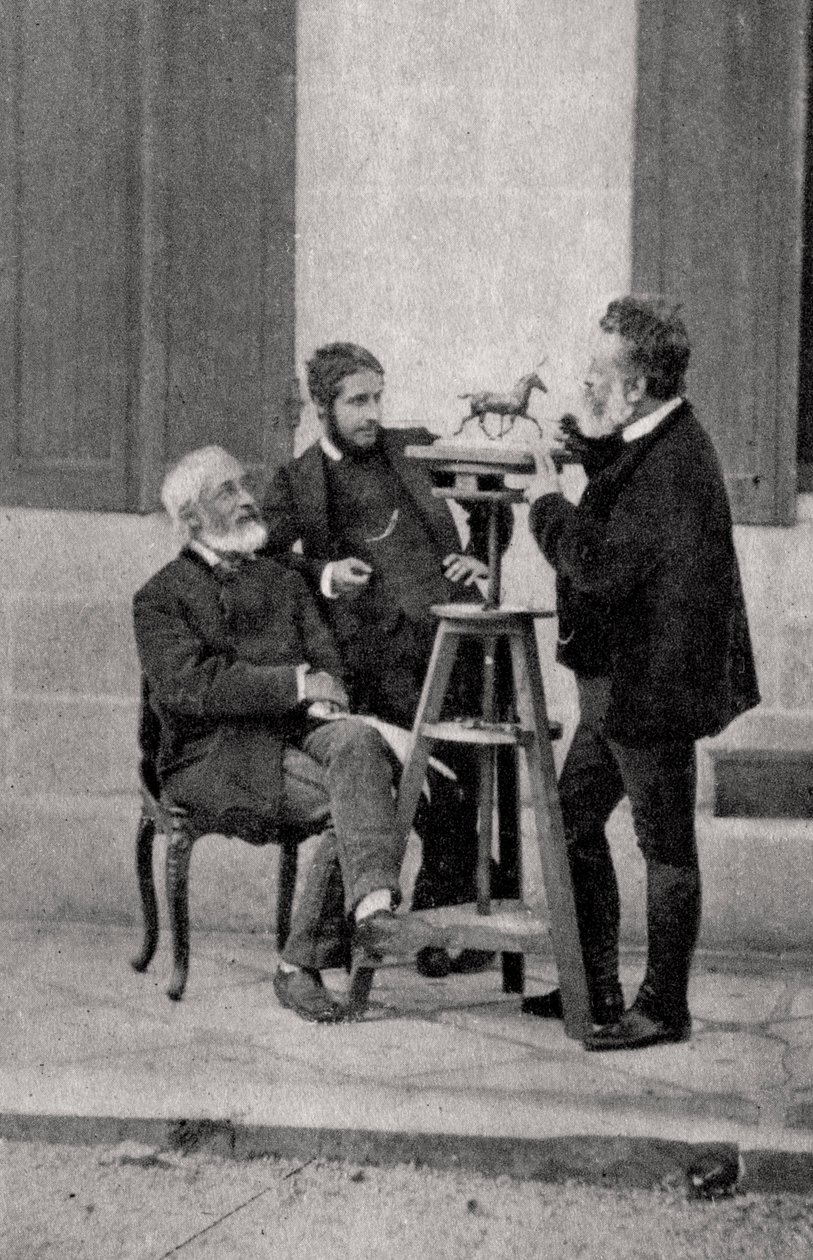 Jean Louis Ernest Meissonnier , francouzský malíř a sochař, 1880 od Unbekannt