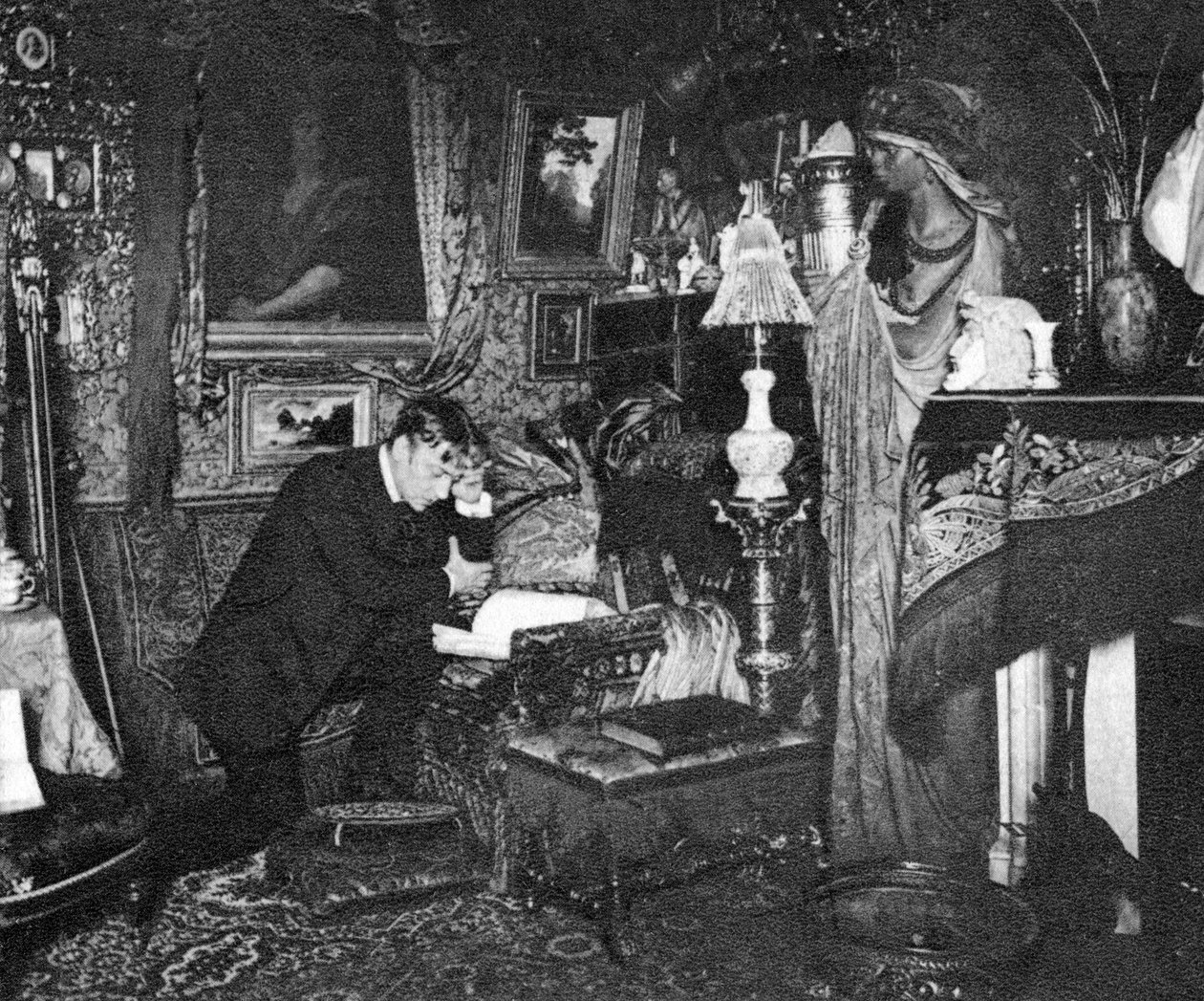 Jean Mounet-Sully , francouzský herec, 1910 od Unbekannt