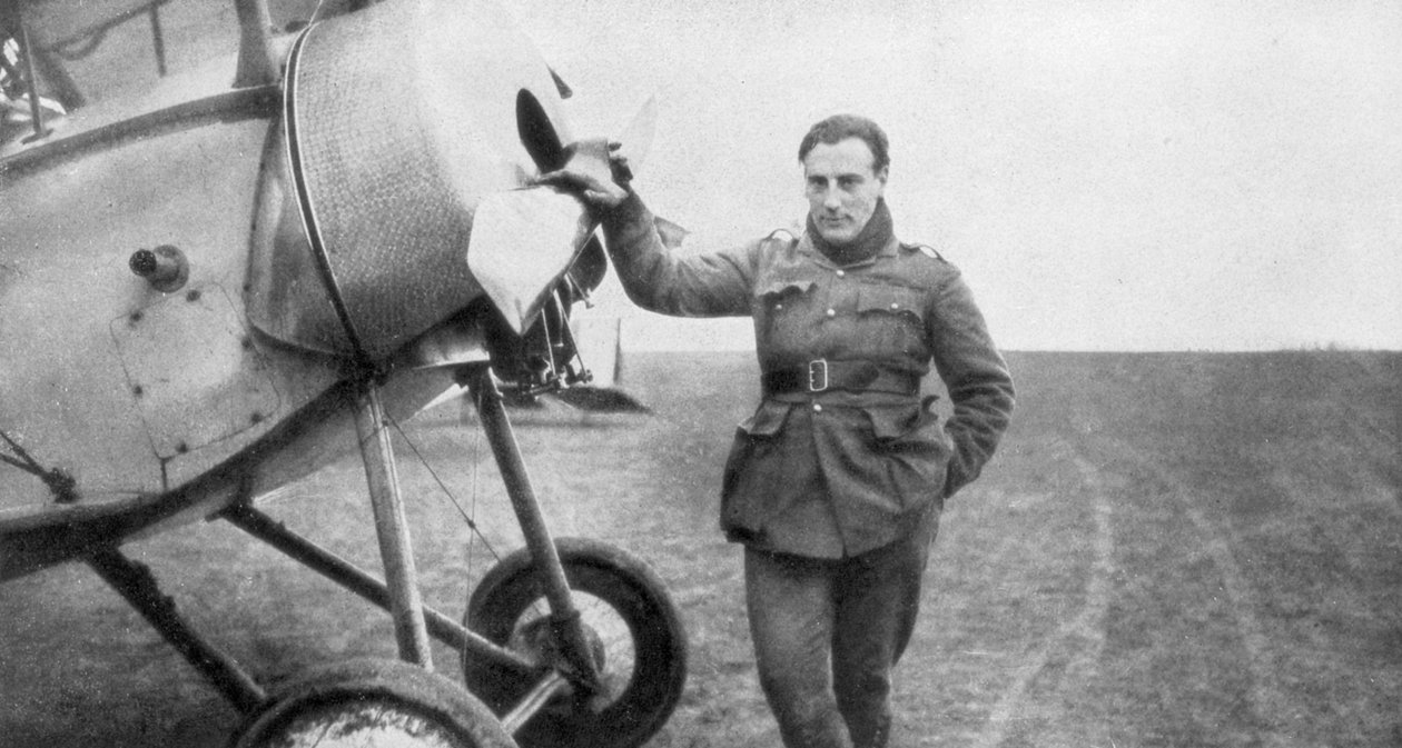 Jean Navarre, francouzský pilot, 1916 od Unbekannt