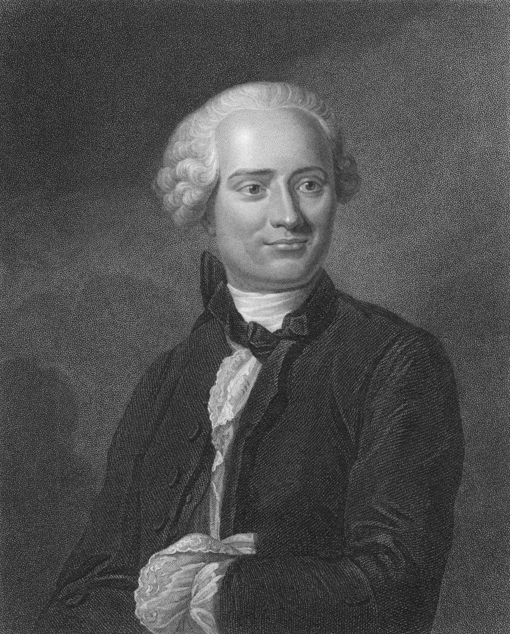 Jean le Rond dAlembert, francouzský filozof a matematik 18. století, 1834 od Unbekannt