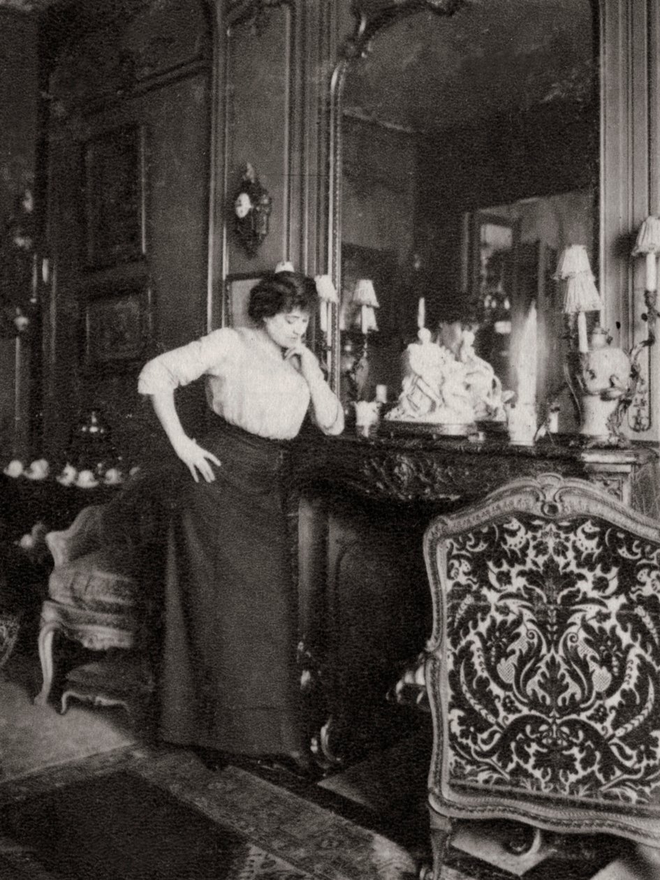 Jeanne Julia Bartet , francouzská herečka, 1901 od Unbekannt