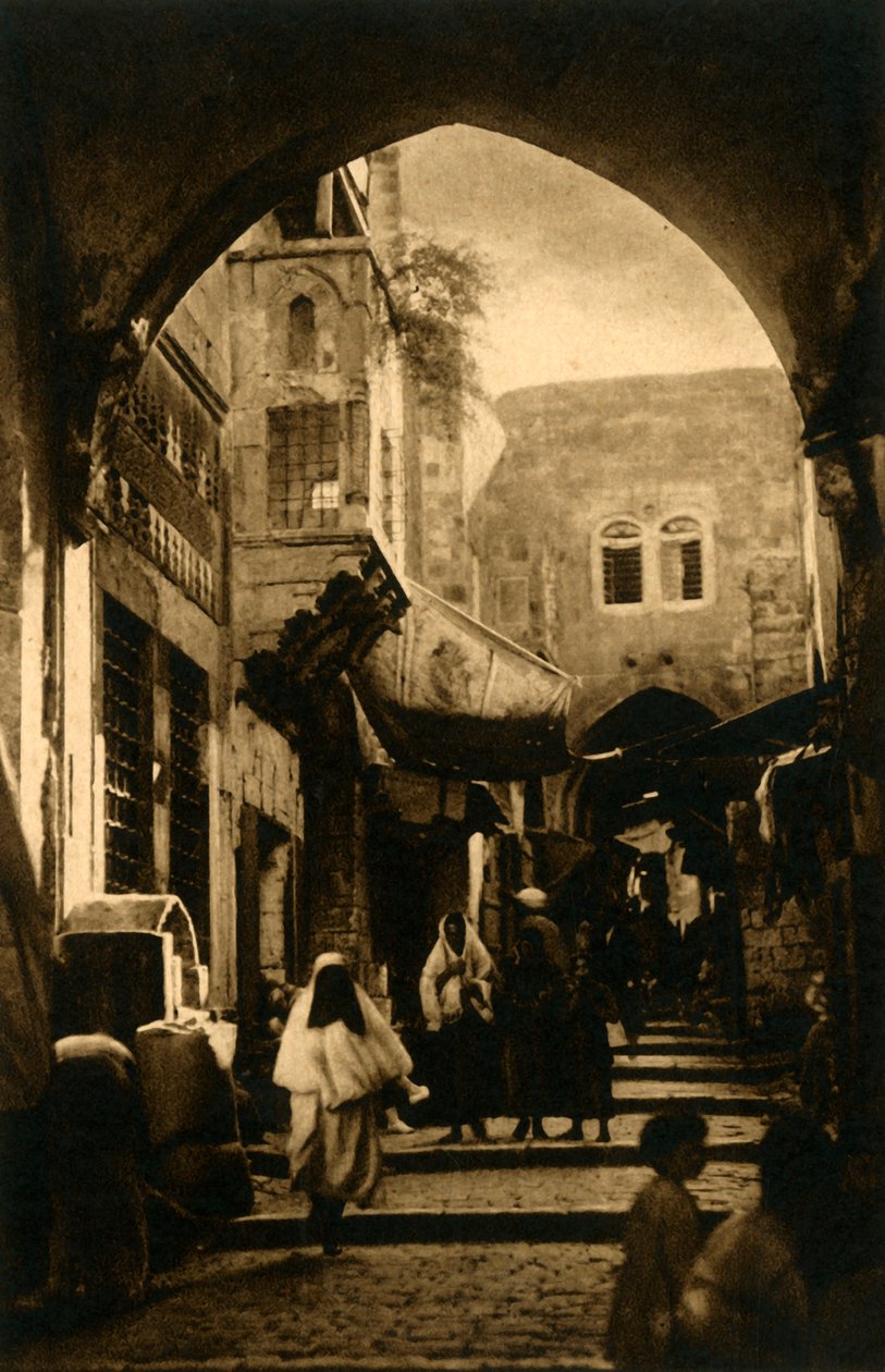 Jeruzalém - David Street, c1918-c1939. od Unbekannt