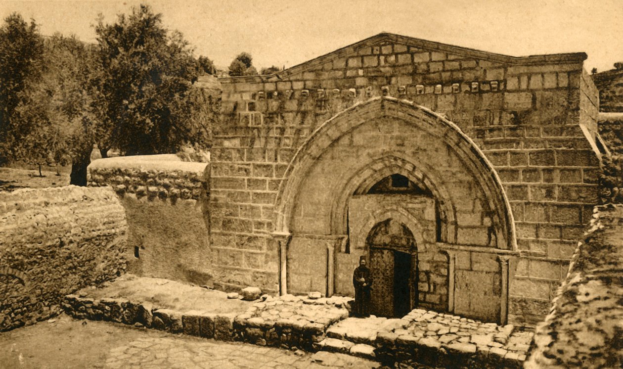 Jeruzalém - kostel Panny Marie, c1918-c1939. od Unbekannt