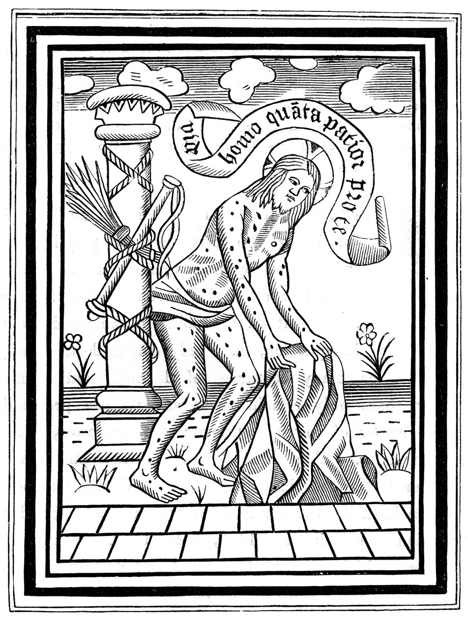Ježíš Kristus po jeho bičování, c15. století, 1870 od Unbekannt