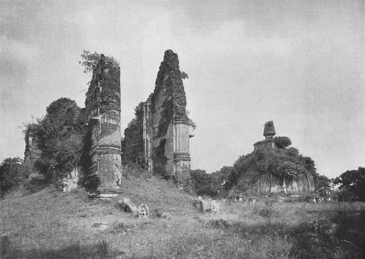 Jetawanarama a Kiri-Dagoba 12. století našeho letopočtu, Pollonneruwa, 1926 od Unbekannt