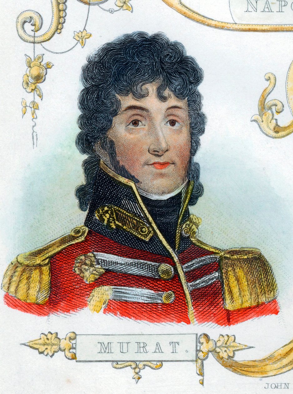 Joachim Murat, francouzský voják, c1830 od Unbekannt