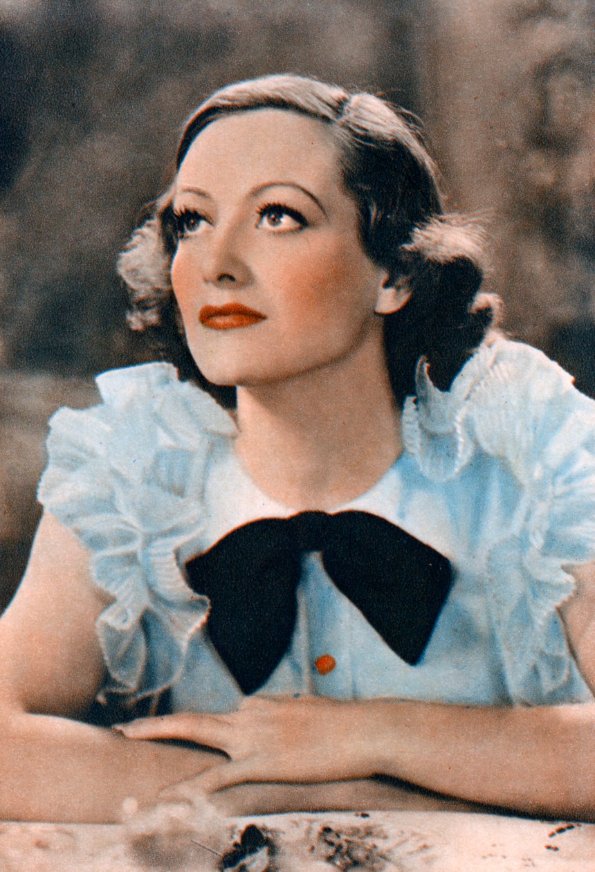 Joan Crawford 1905-1977, americká herečka, začátek 20. století od Unbekannt
