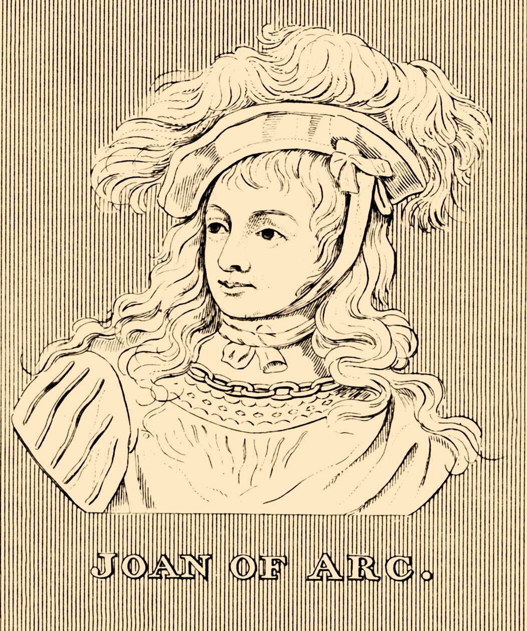 Johanka z Arku, c1412-1431, 1830. od Unbekannt