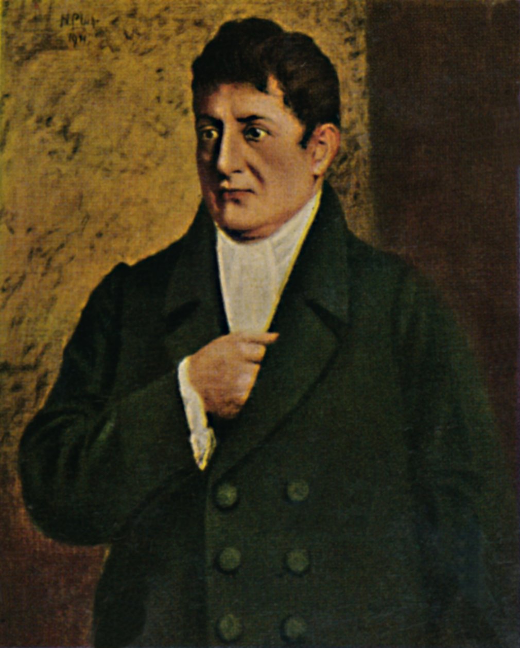 Johann Gottlieb Fichte 1762-1814. - Obraz profesora Plühra, 1934. od Unbekannt
